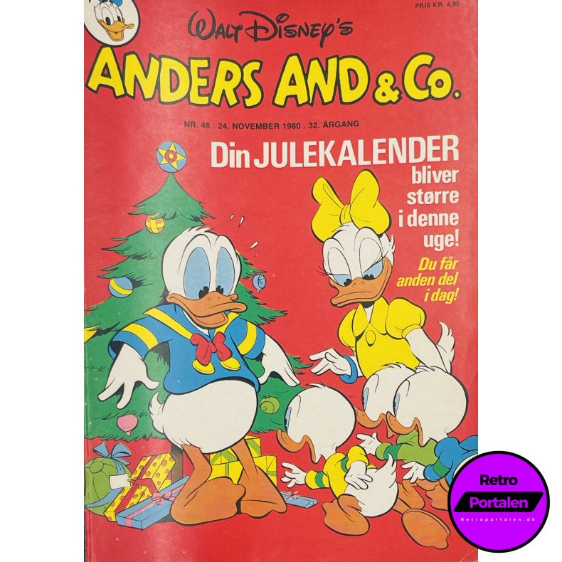 Anders And 1980 Nr. 48 Julekalender del 2