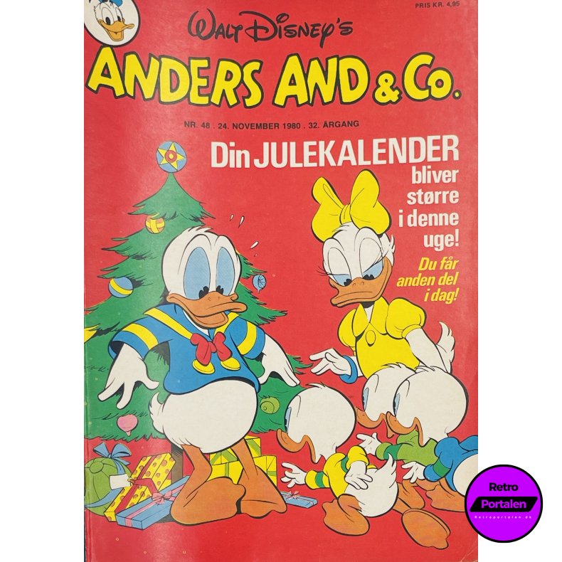 Anders And 1980 Nr. 48 Julekalender del 2