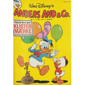 Anders And 1979 Nr. 21