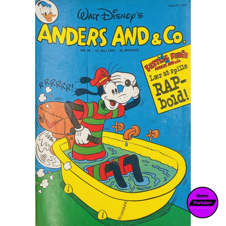 Anders And 1978 Nr. 28