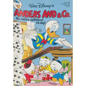 Anders And 1984 Nr. 45 m. Indlg 