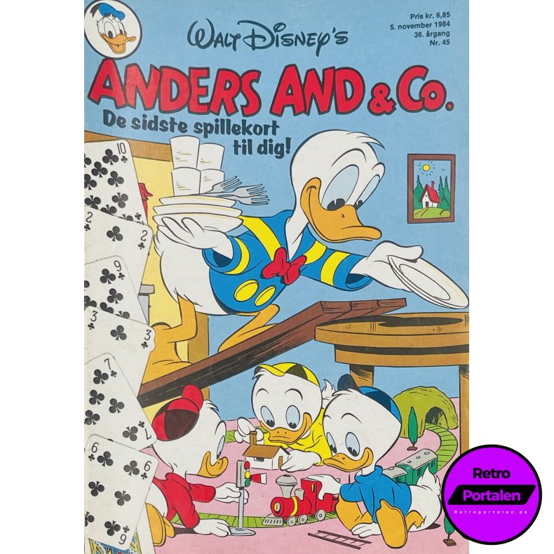 Anders And 1984 Nr. 45 m. Indlg 