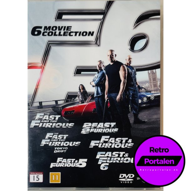 Fast &amp; Furious (6 Movie Collection) (DVD)