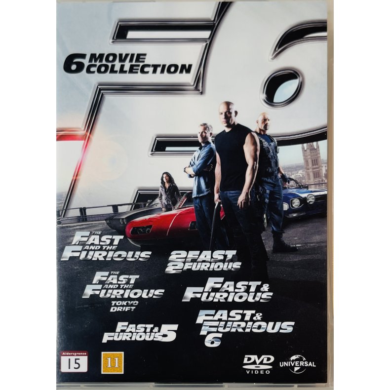 Fast &amp; Furious (6 Movie Collection) (DVD)