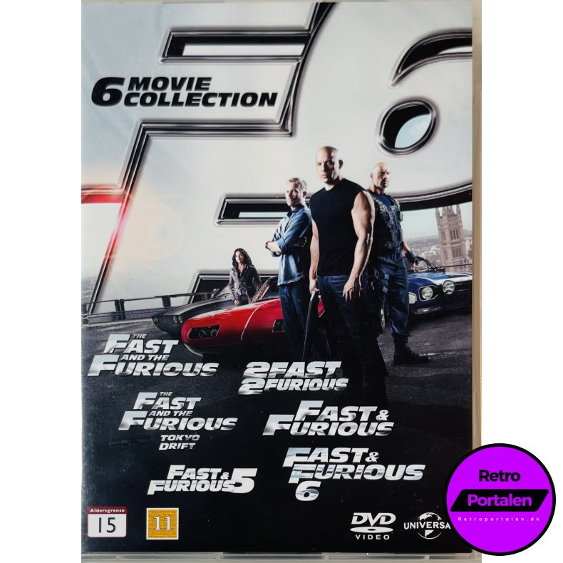 Fast &amp; Furious (6 Movie Collection) (DVD)