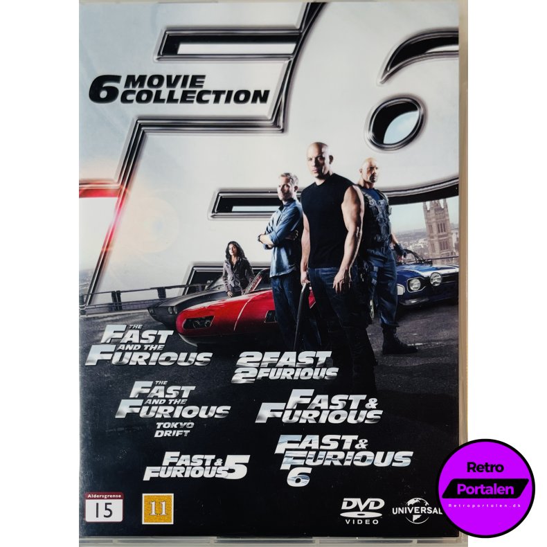 Fast &amp; Furious (6 Movie Collection) (DVD)