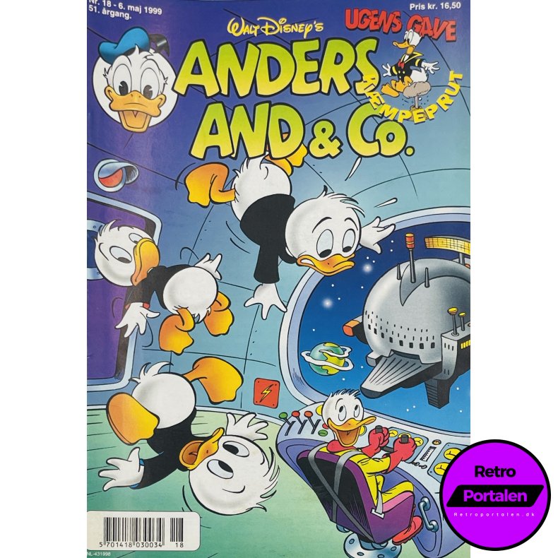 Anders And 1999 Nr. 18