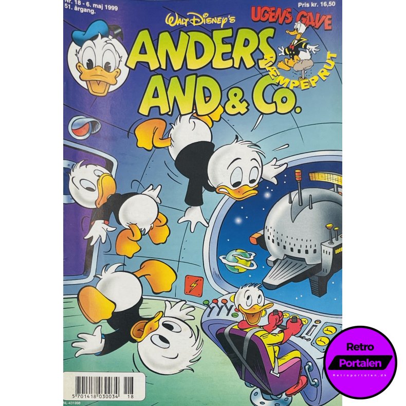 Anders And 1999 Nr. 18