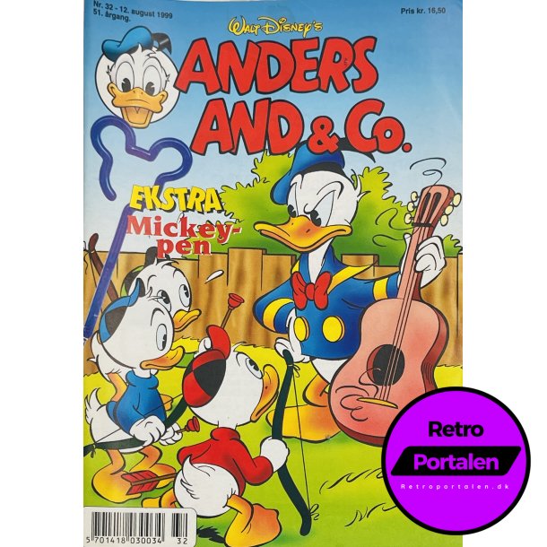 Anders And 1999 Nr. 32