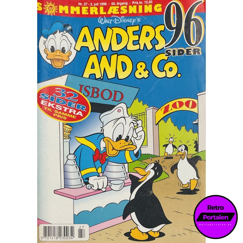 Anders And 1998 Nr. 27