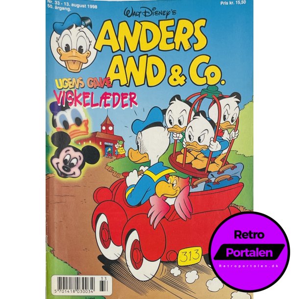 Anders And 1998 Nr. 33