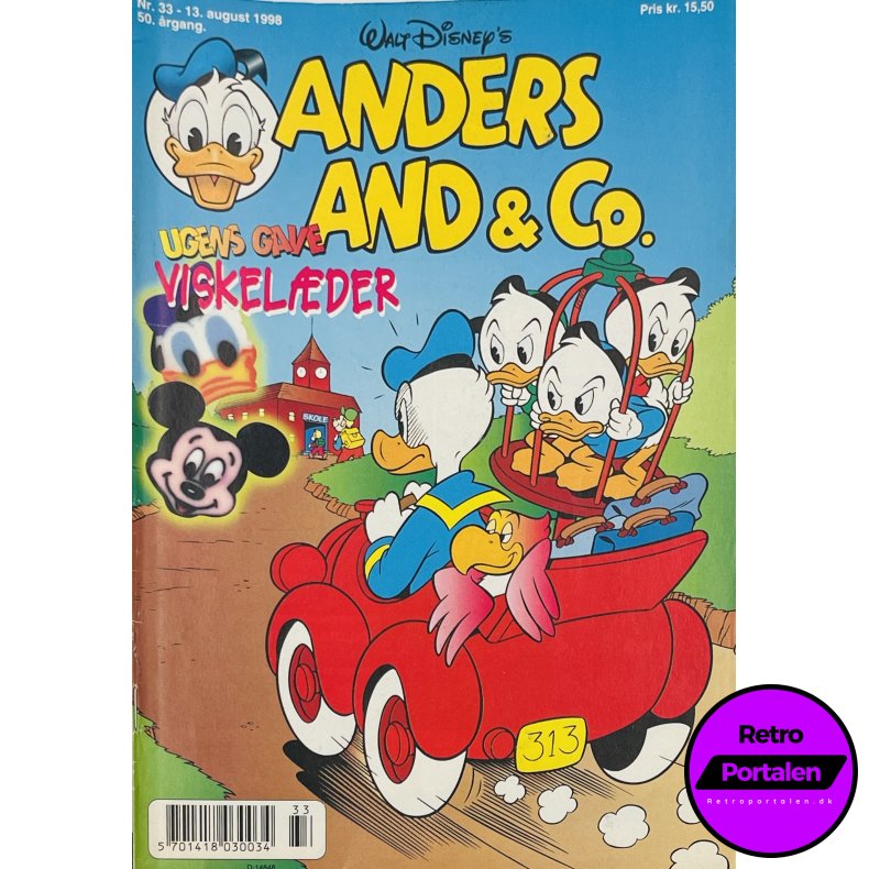 Anders And 1998 Nr. 33