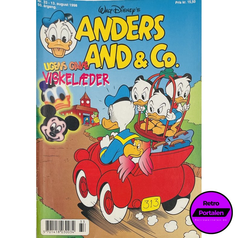 Anders And 1998 Nr. 33
