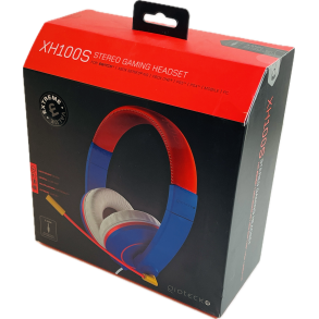 Gioteck NSW XH100S Wired Gaming Headset - Blue / RED (NY) (0812313010900) 