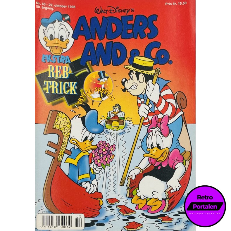 Anders And 1998 Nr. 43
