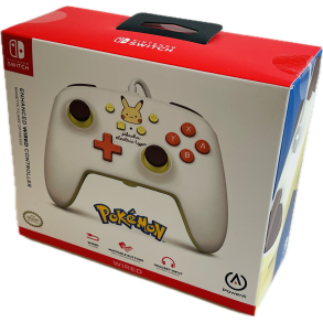 Nintendo Switch PowerA Wired Controller - Pikachu Electric Type (NY) (Switch) (617885027345)