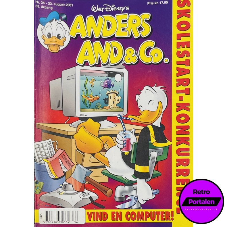 Anders And 2001 Nr. 34