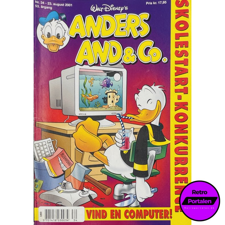 Anders And 2001 Nr. 34