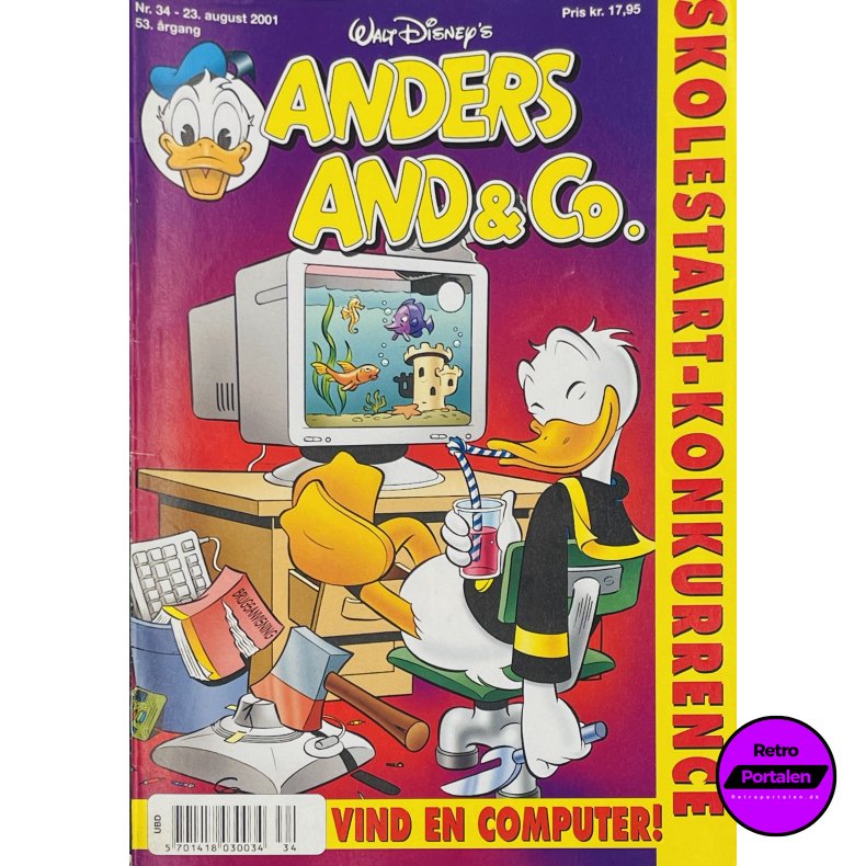 Anders And 2001 Nr. 34