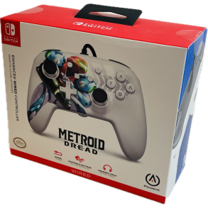 Nintendo Switch PowerA Wired Controller - Metroid Dread (NY) (Switch) (617885028724)