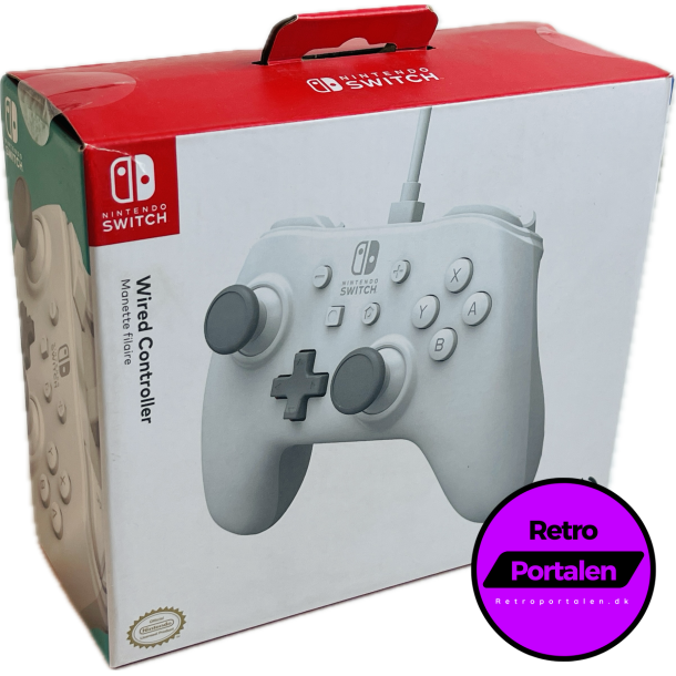 Nintendo Switch PowerA Wired Controller - White (NY) (Switch) (617885024054)