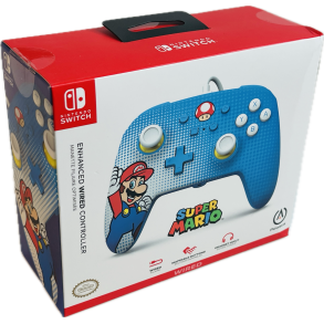Nintendo Switch PowerA Wired Controller - Mario Pop Art (NY) (Switch) (617885027338)