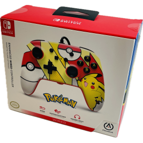 Nintendo Switch PowerA Wired Controller - Pop Art Pokmon Go (NY) (Switch) (617885025068)