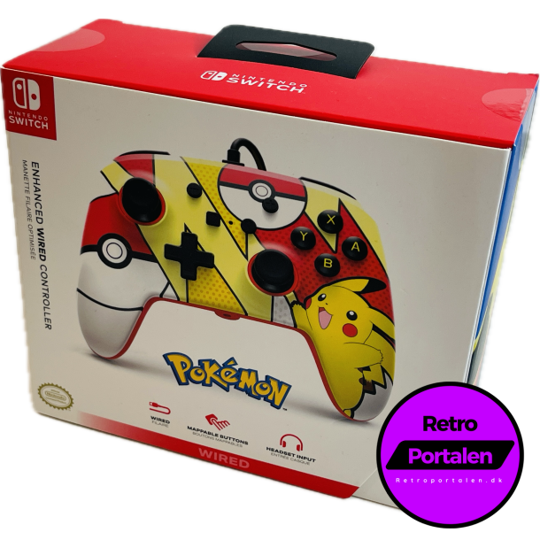 Nintendo Switch PowerA Wired Controller - Pop Art Pokmon Go (NY) (Switch) (617885025068)