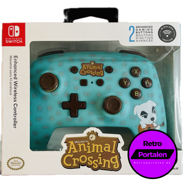 Nintendo Switch PowerA Wireless Controller - Animal Crossing (NY) (Switch) (617885023804)