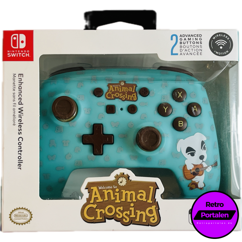 Nintendo Switch PowerA Wireless Controller - Animal Crossing (NY) (Switch) (617885023804)