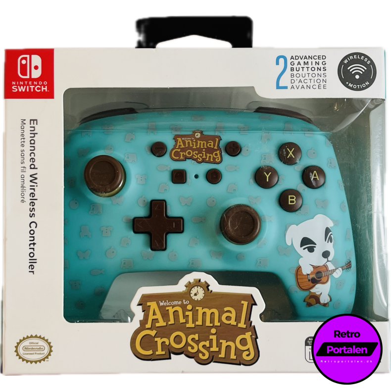 Nintendo Switch PowerA Wireless Controller - Animal Crossing (NY) (Switch) (617885023804)