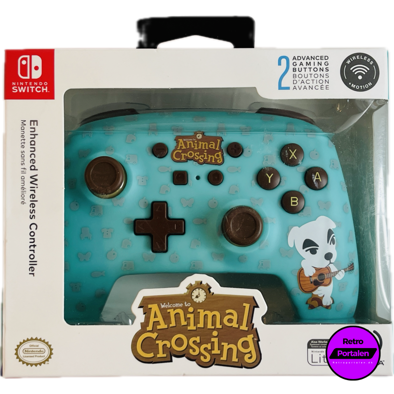 Nintendo Switch PowerA Wireless Controller - Animal Crossing (NY) (Switch) (617885023804)