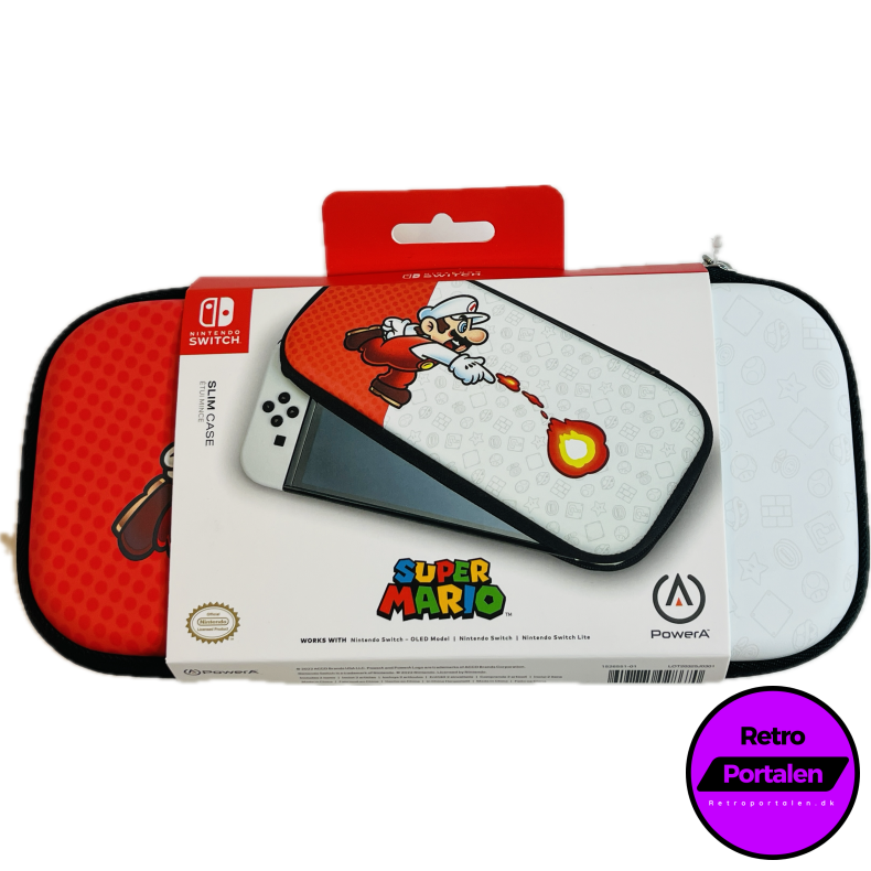 Nintendo Switch PowerA Slim Case - Fireball Mario (NY) (Switch) (617885028670)