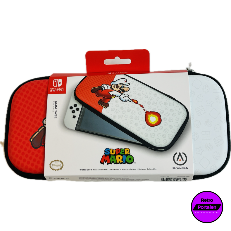 Nintendo Switch PowerA Slim Case - Fireball Mario (NY) (Switch) (617885028670)