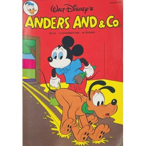 Anders And 1982 Nr. 46 m. Indlg
