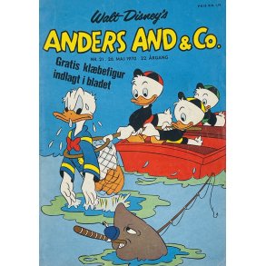 Anders And 1970 Nr. 21