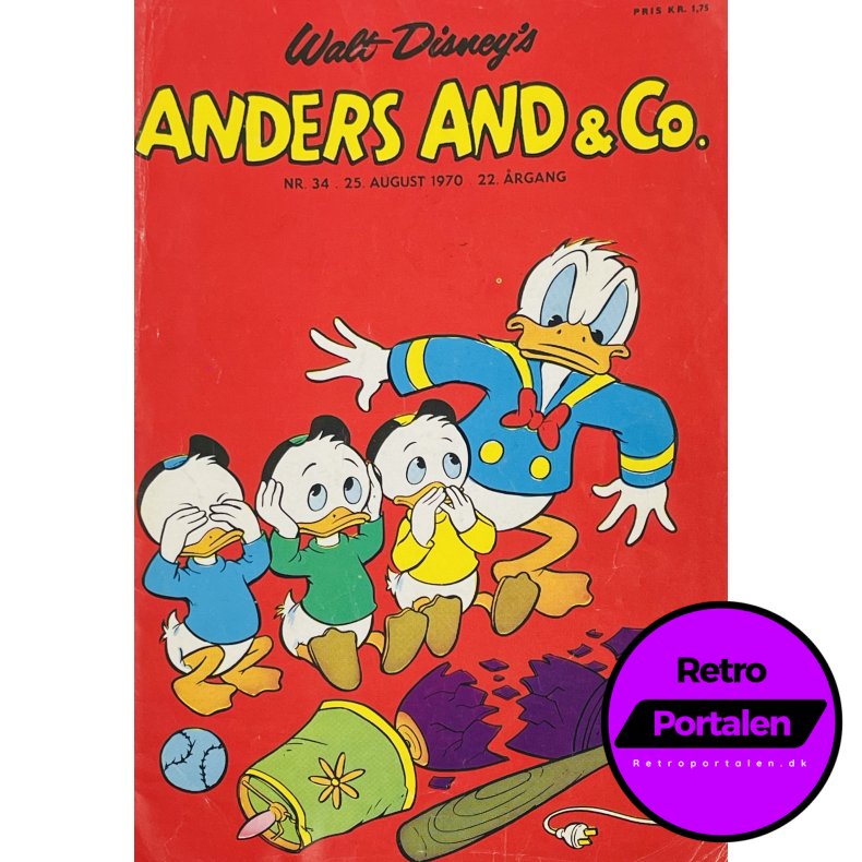 Anders And 1970 Nr. 34