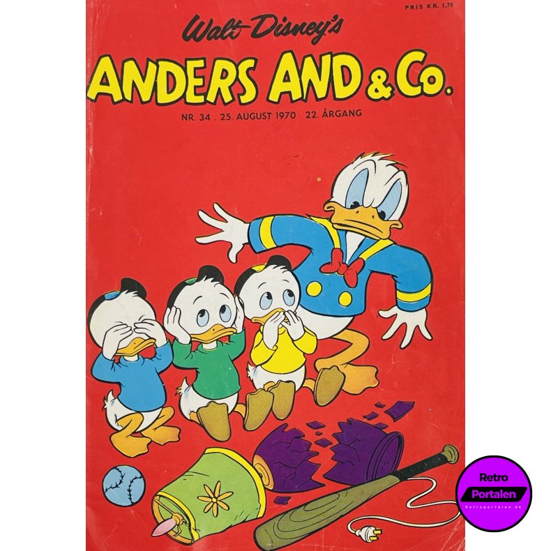 Anders And 1970 Nr. 34