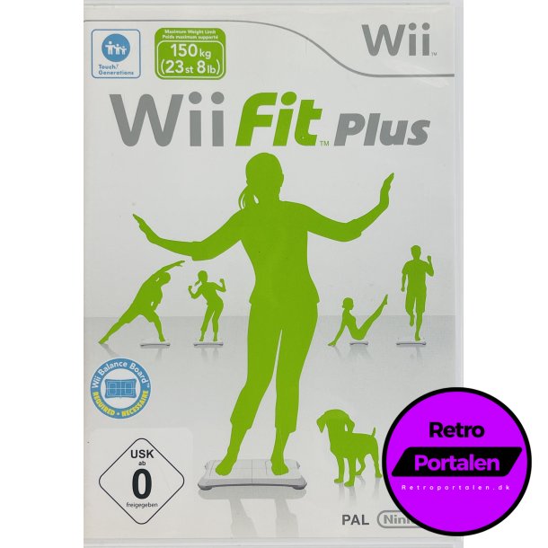 Wii Fit Plus (Krver Wii Balance Board) (Wii)