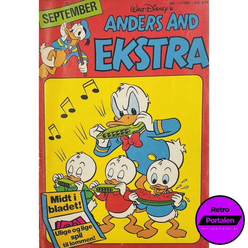 Anders And 1980 Nr. 11