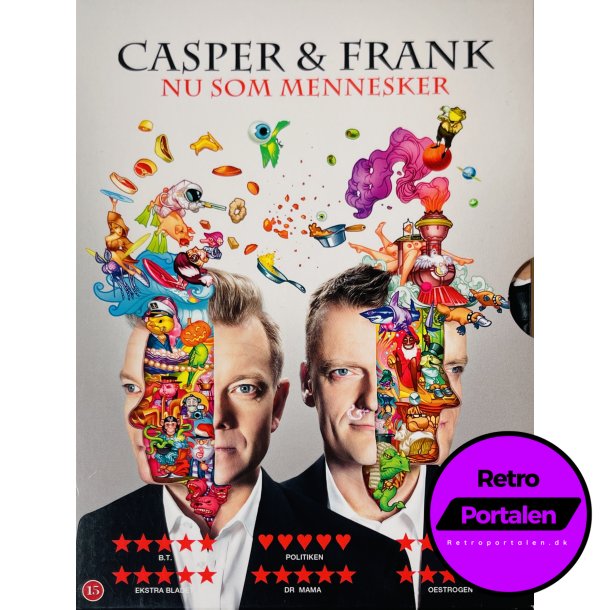 Casper &amp; Frank: Nu Som Mennesker (DVD)