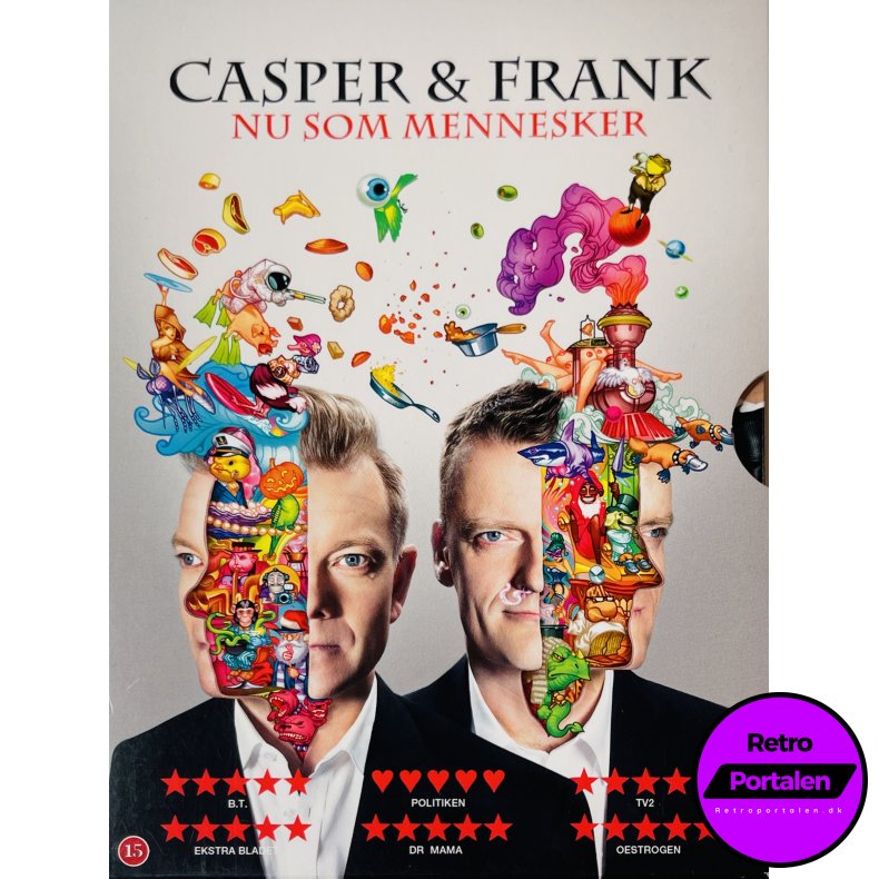 Casper &amp; Frank: Nu Som Mennesker (DVD)