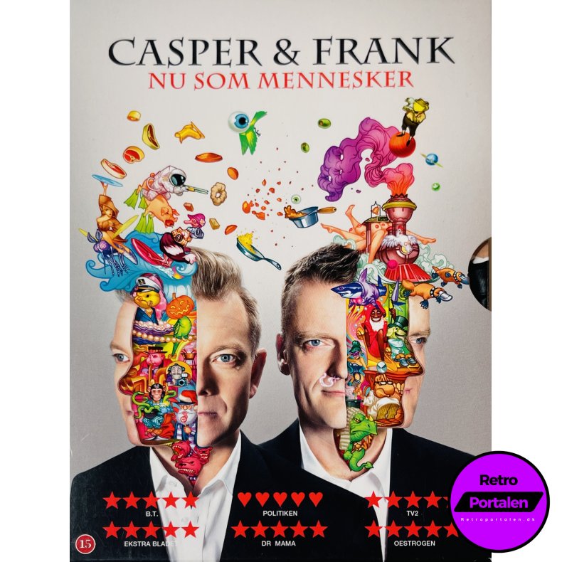 Casper &amp; Frank: Nu Som Mennesker (DVD)