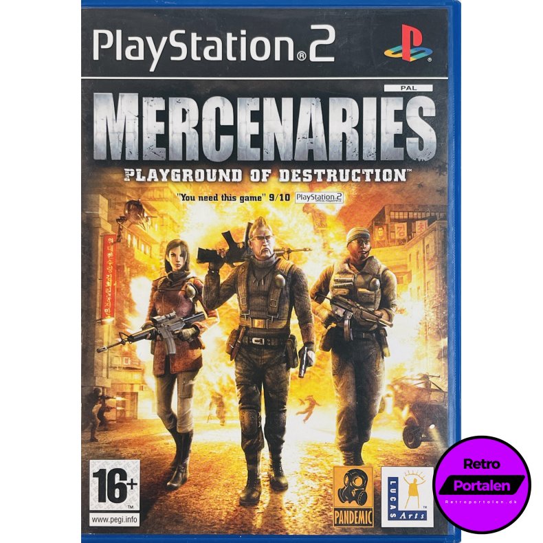 Mercenaries - Playground Of Destruction (PS2)