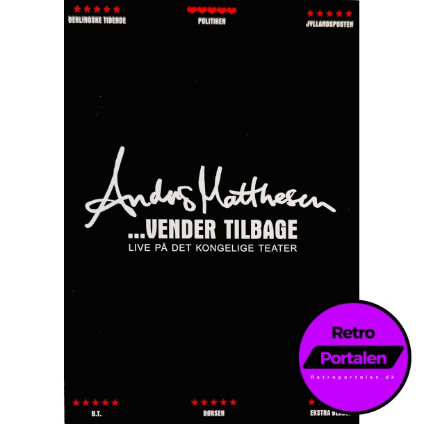 Anders Matthesen Vender Tilbage (Anden) (DVD)