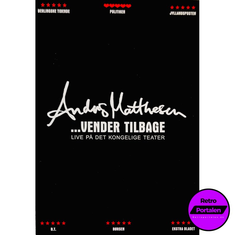 Anders Matthesen Vender Tilbage (Anden) (DVD)