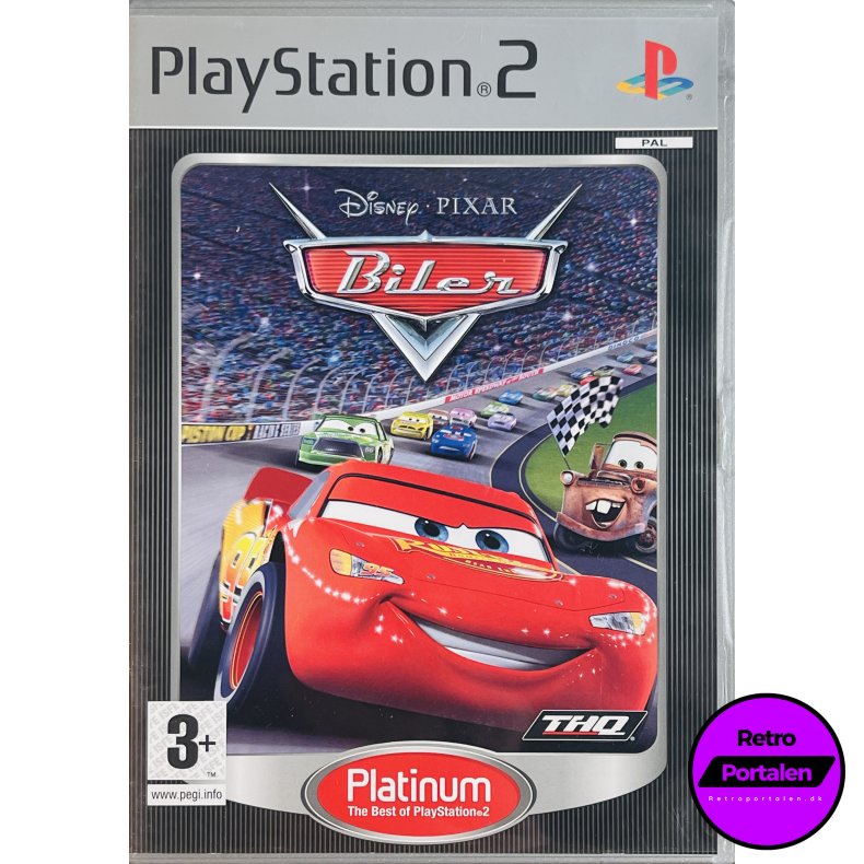 Disney Pixar Biler (Platinum) (PS2)