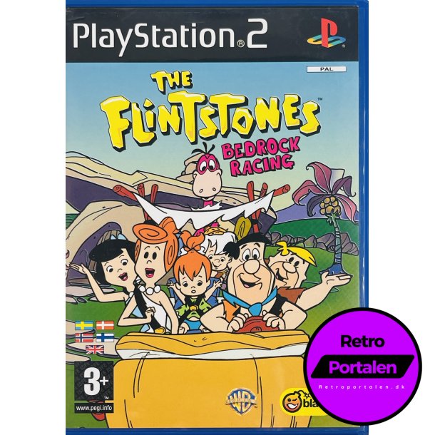 The Flintstones Bedrock Racing (PS2)