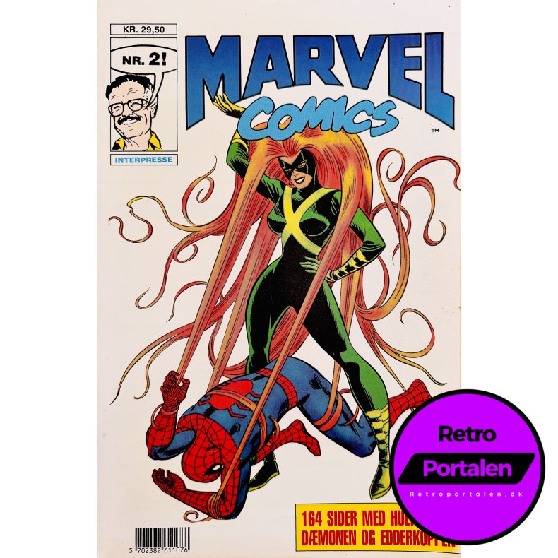 Marvel Comics 2 1993 (Dansk) (Interpresse / Marvel) (Tegneserie)