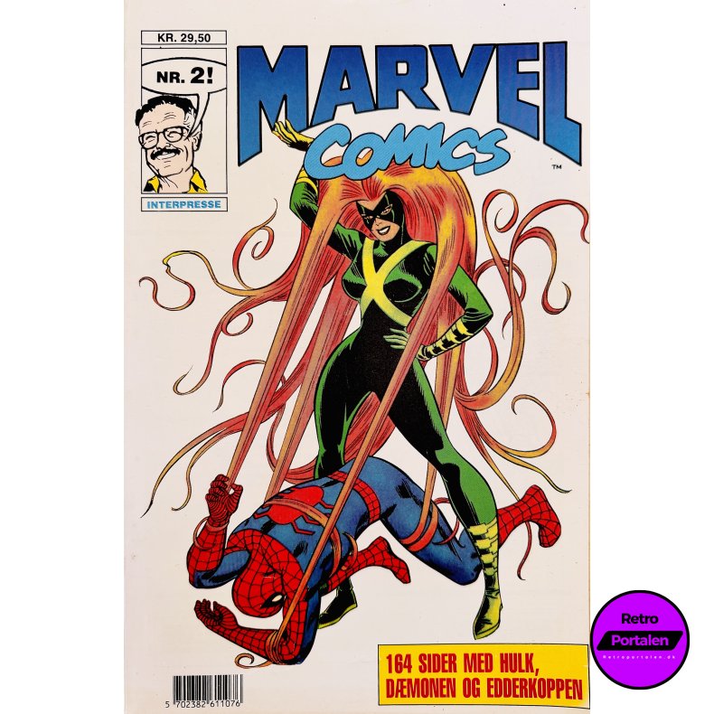 Marvel Comics 2 1993 (Dansk) (Interpresse / Marvel) (Tegneserie)